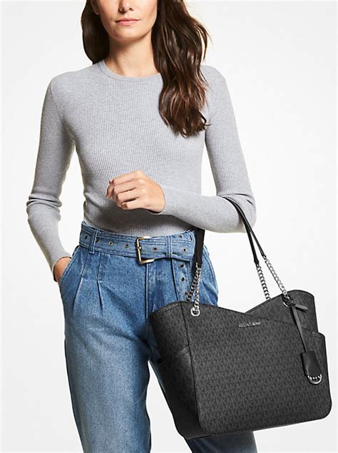 michael kors jet set medium vs large|mk jet set medium tote.